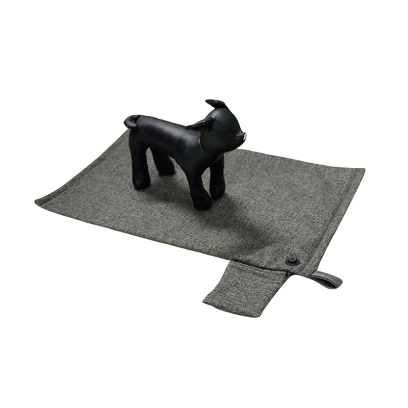 Portable heated pet pad